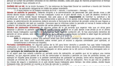 pasos para jubilacion tras trabajar en europa