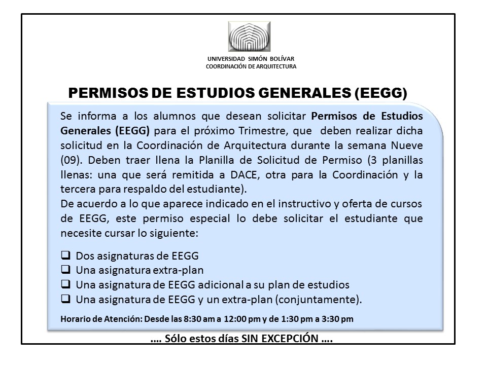 Requisitos para permisos de estudio 1 requisitos para permisos de estudio