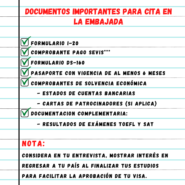 Requisitos para visas de estudiante que trabajan 1 requisitos para visas de estudiante que trabajan