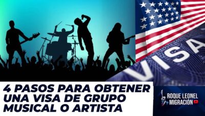 requisitos para visas de trabajo para artistas